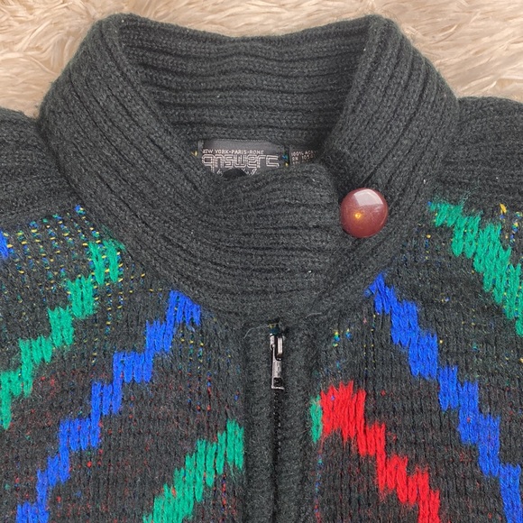 Vintage Answers by Riddles, Inc. Sweater - Picture 4 of 9